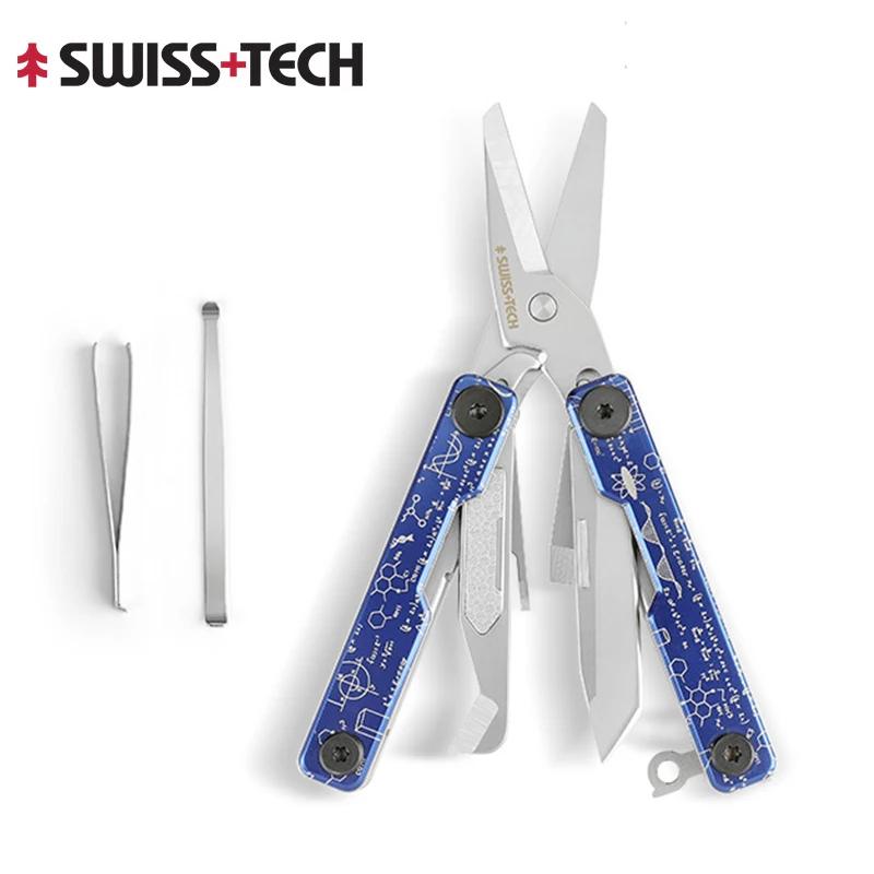 

12 In 1 Mini EDC Multi-tool Folding Scissors Multi-function Tools Portable Outdoor Camping Survival Hand Tools