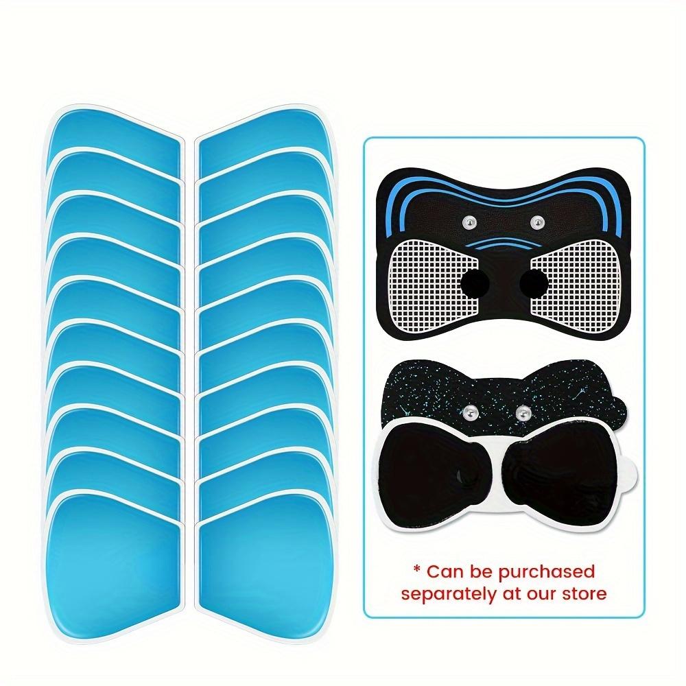 Gel Pads for Neck & Body Massager, Non-Powered Replacement Gel Sheets, Comfortable Back Massage Device Patches, Durable & Reusable, for Home Spa