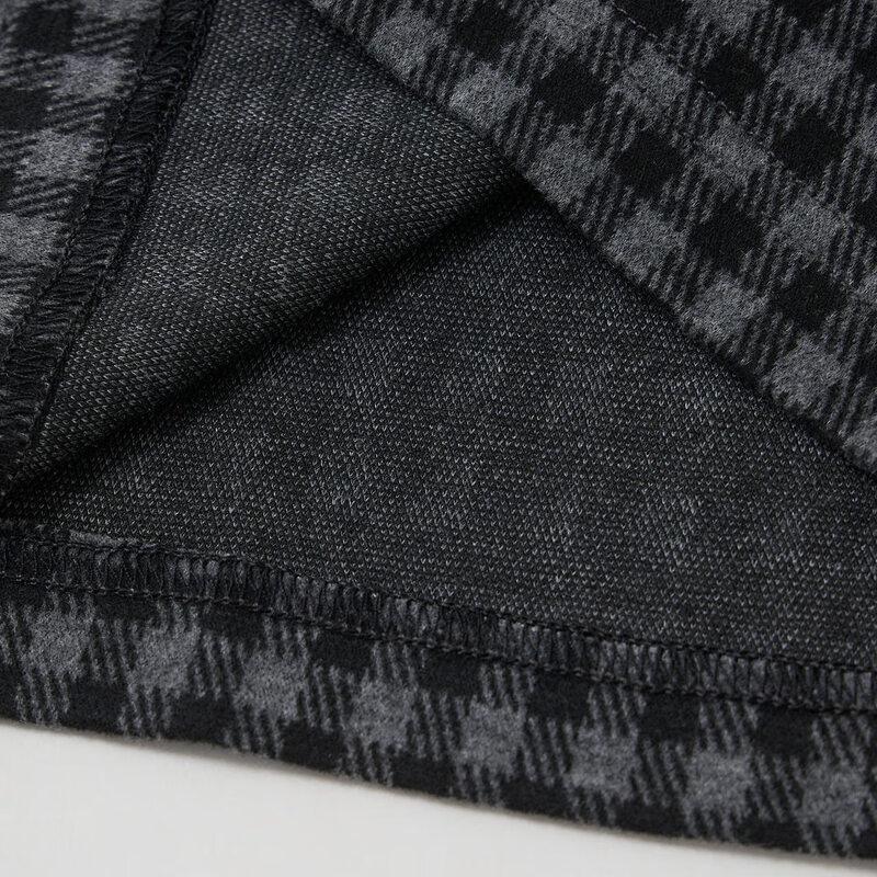 IEF Women's Plus Size Retro Plaid Wide-Leg Pants