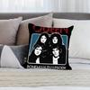 Rock Queen BandS Kissenbezug Kurzer Plüsch Sofa Dekorativ Geschenk Zuhause Doppelseitiger Druck Kissen