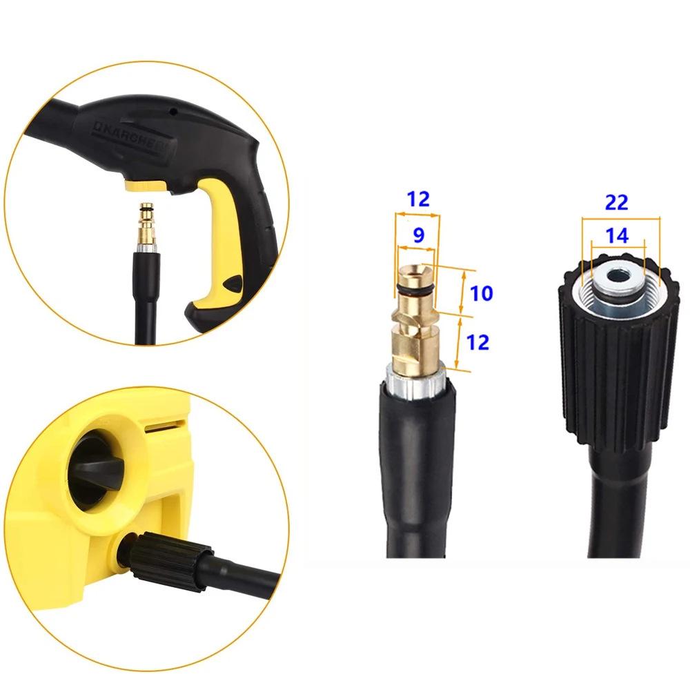 Karcher K2-K7 Autowäscher Schwerlast-Schlauchadapter, Hochdruck-Explosionsgeschützter PVC-Stahldrahtschlauch