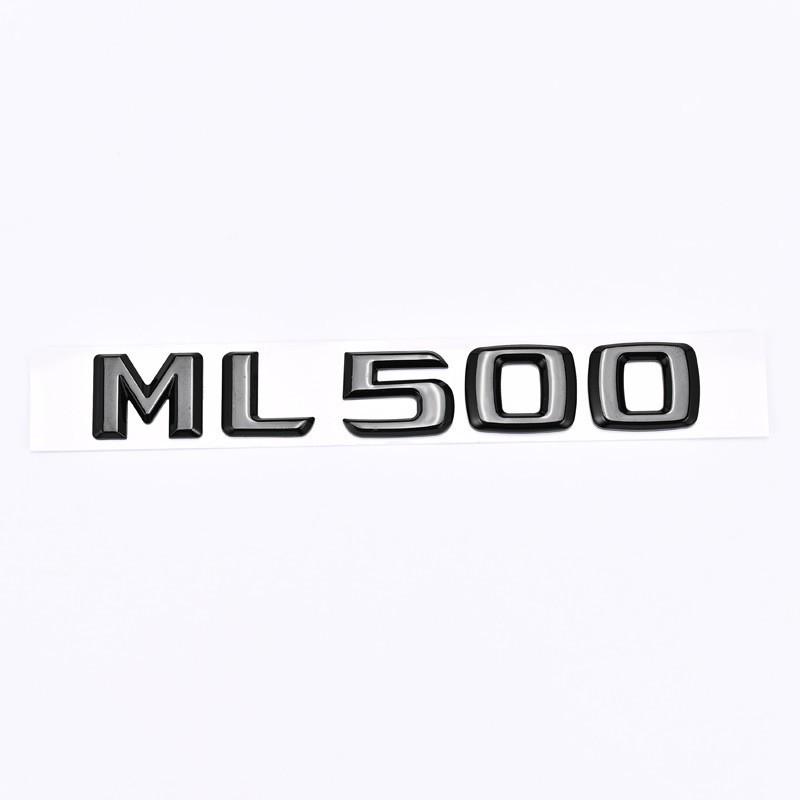 Compatible Mercedes-Benz ML Series Rear Emblem: ML300, ML320, ML350, ML400, ML450
