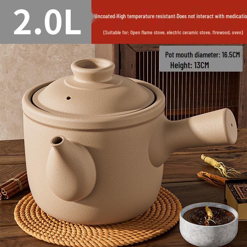 ZISIZ Traditional Chinese Medicine Clay Pot