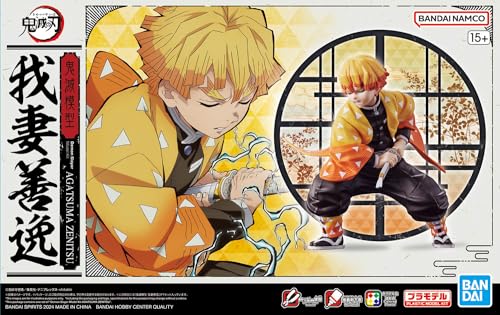 Demon Slayer Model Zenitsu Agatsuma Color-coded Plastic Model