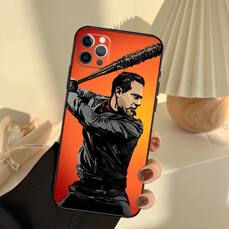The Walking Dead Negan Case For iPhone 11 12 13 14 15 16 Pro Max Cover For iPhone 13 12 Mini XR X XS Max Plus
