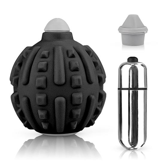 Δονούμενη μπάλα μασάζ υψηλής έντασης ανακούφιση από τον πόνο Φυσικοθεραπεία Φορητό Μυϊκό μασάζ βαθιού ιστού Μπάλα περιτονίας