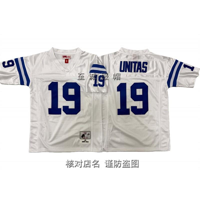 Kids Retro NFL Football Jersey Lions Ravens Colts Broncos Team Practice Uniform Cotton Blend Fall Wear