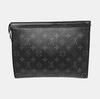 [Usado] Louis Vuitton Pochette Voyage MM 'Lona Monograma Eclipse Preto' - Bom #1WAFRJE