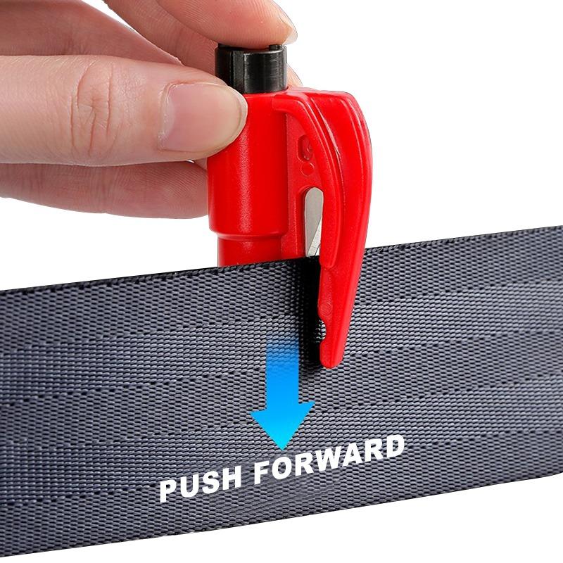 2-in-1 Car Tools Car Safety Hammer Window Breake Life Saving Seat Belt Cutter For Honda Civic Fit Jazz Accord Pilot Passport Stepwgn CRV BRV HRV