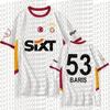 Galatasaray Team Uniform Osmeen Football ShirShort Sleeved T-shirt Breathable FamilyMatching