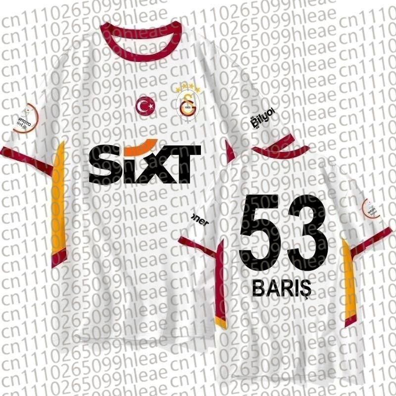 

Командная форма Galatasaray Осмеен Футбольная футболка с коротким рукавом Дышащая Семейная XXS
