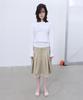 LCDC™ Blouson Long-Sleeve Top (White)