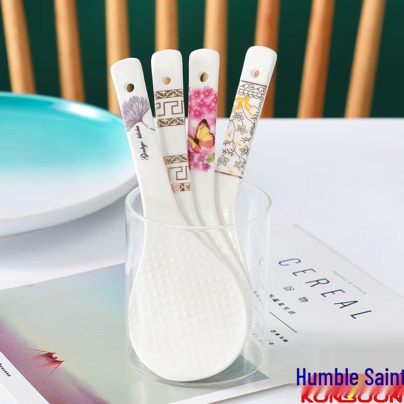 QianXing Ceramic Rice Scoop Set