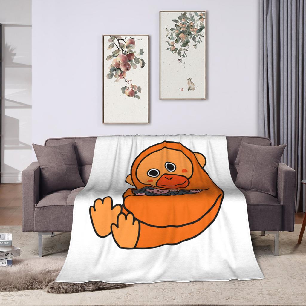 Monkey Punch Flannel Blanket Winter Super Soft Throw Blanket for Girls Boys Living Room Fashion Bedspread Sofa Bed Cover