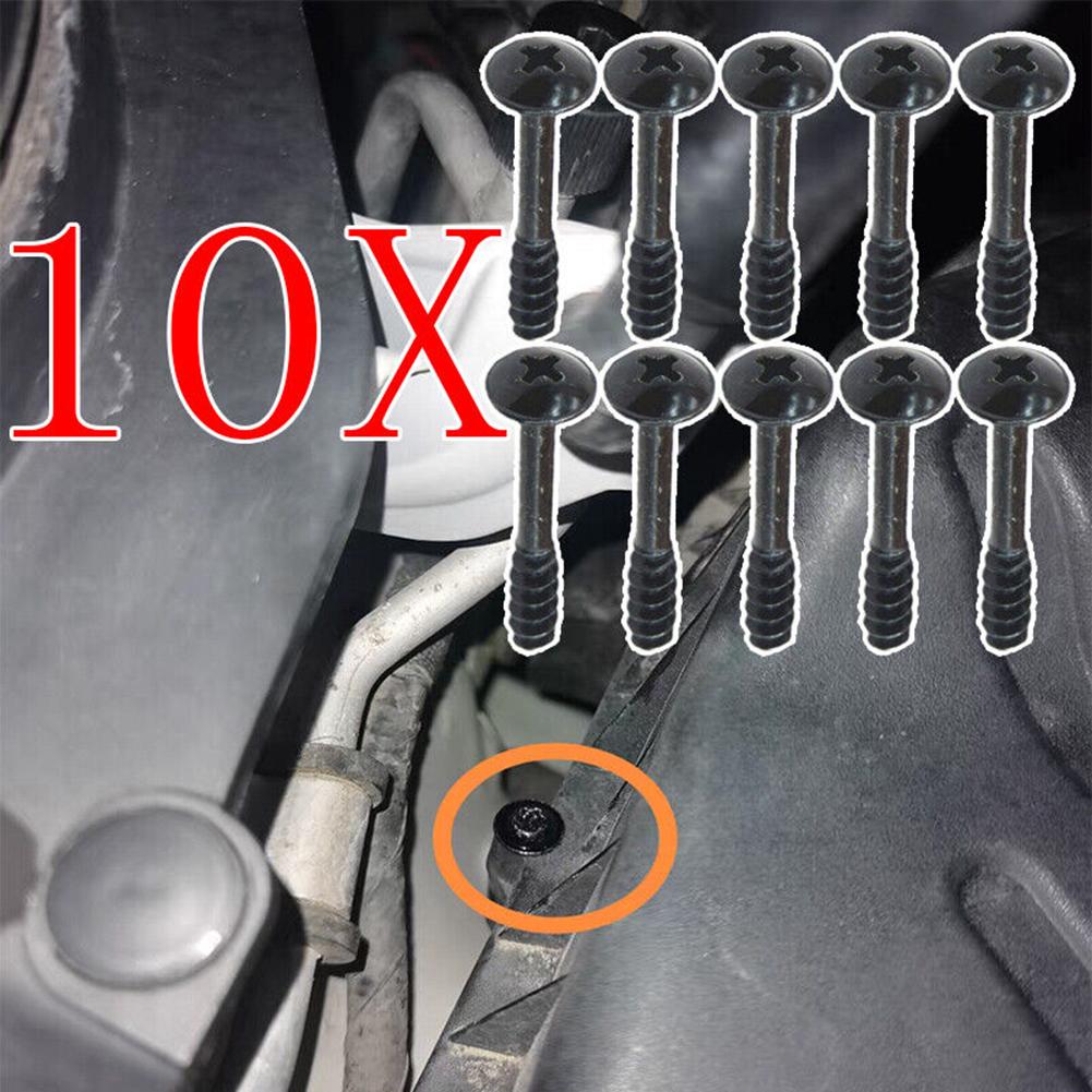 Vehicle Lid Retaining Screw 10pcs Cleaner Box Parts