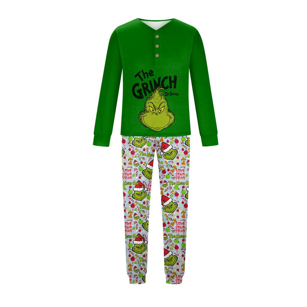 Passende Familiensets mit Weihnachtsmotiven, Langarmshirts und Hosen