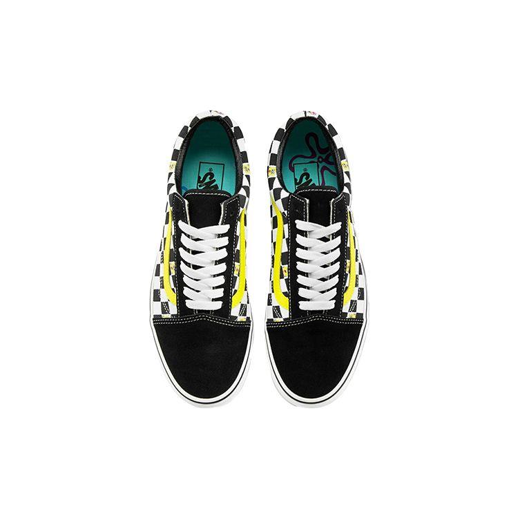 SpongeBob SquarePants X Vans Old Skool Off The Wall Unisex Sneakers Black White Yellow VN0A38G19EK
