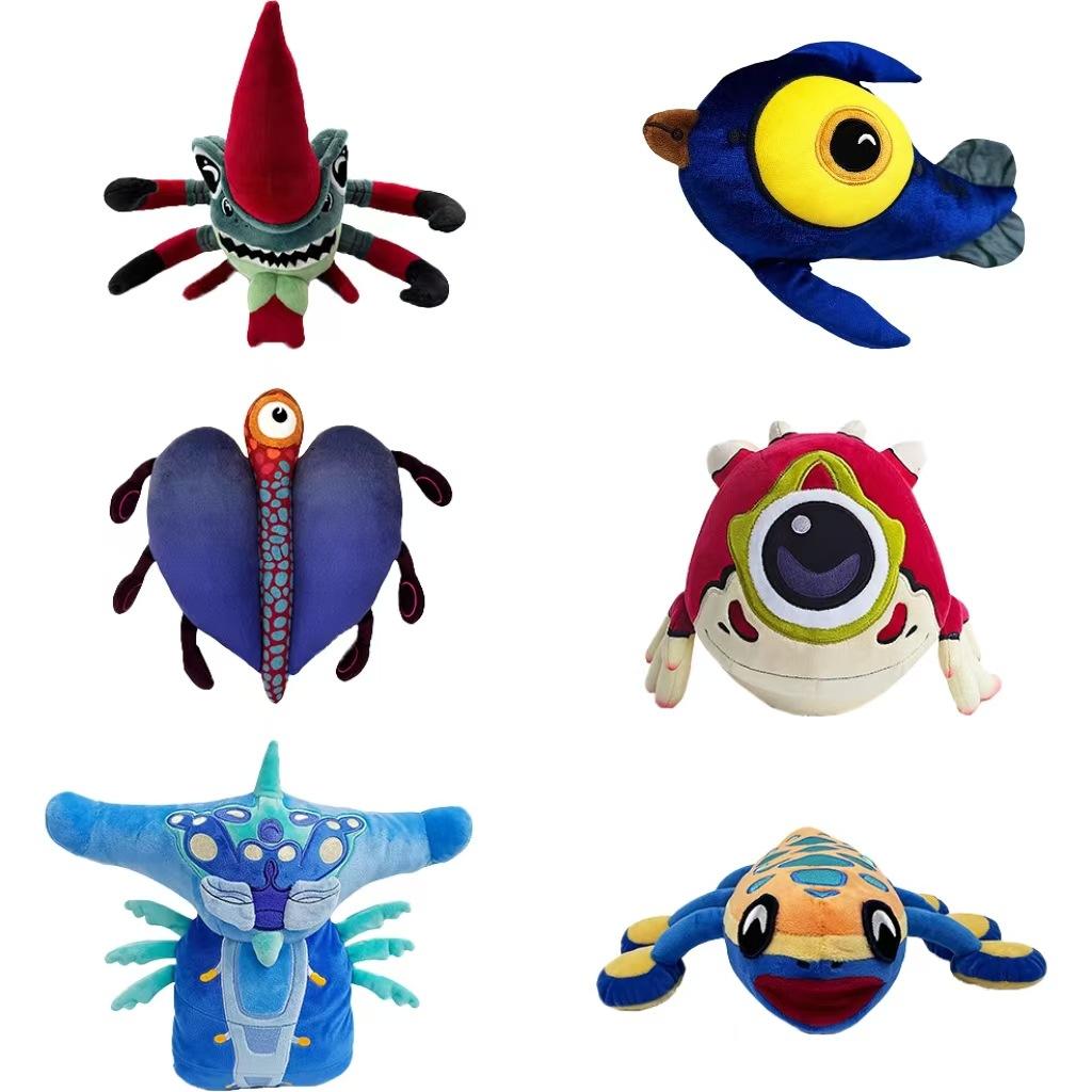 Subnautica Plush Doll Toy Cartoon Cute Soft Subnautica Death Leviathan Plush Dolls Toy Game Periphery For Christmas Gift