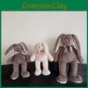 Rabbit Plush Cute Toy With Soft Pp Cotton Filling For Girls Bedroom Gift Doll