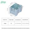 1/2 Pcs Smd Smt Ic Electronic Component Mini Storage Box For Small Parts Jewelry Diy Tools