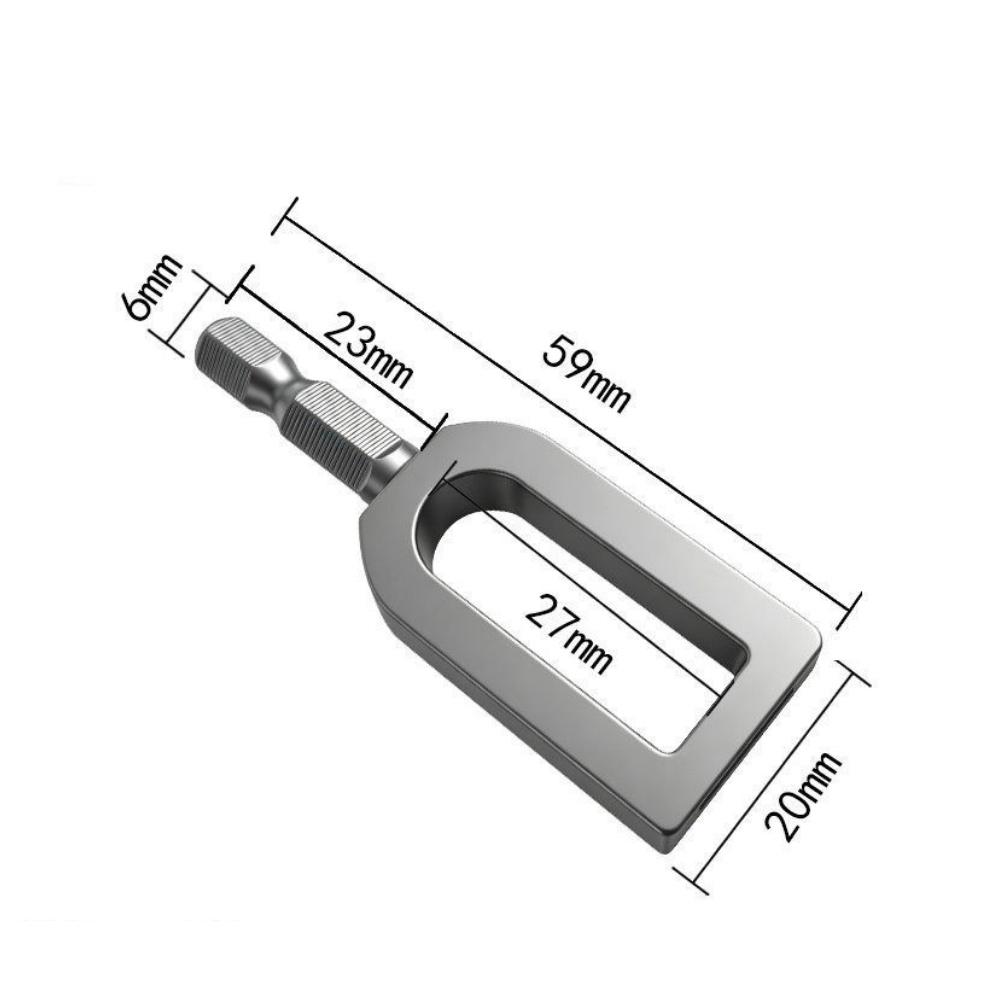 Twisting Sleeve for Electric Drill to Bundle For 9 AWG and 11 AWG Fence Wire