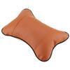 1Pc Soft Auto Car St Hdrest Pillow Brthable Hd Neck Support Cushion Pad(Beige)