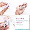 Yubbaex Mini Masking Tape Rainbow Line 10mm width x 24 rolls Thin Suitable gift wrapping DIY crafts notebook decoration