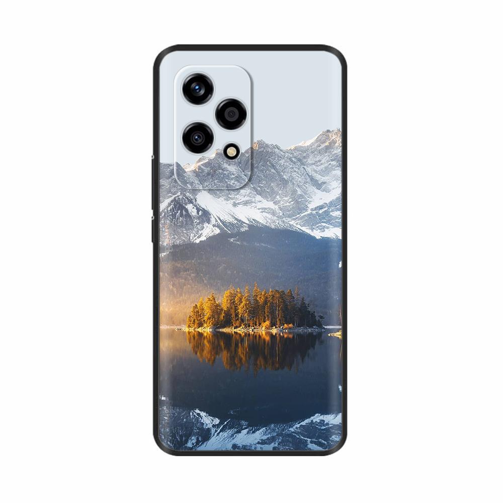 For Honor 200 Lite Case Cute Panda Flower Painted Soft Silicone Phone Cover For Honor 200 Lite 5G Cases For Honor 200Lite Covers
