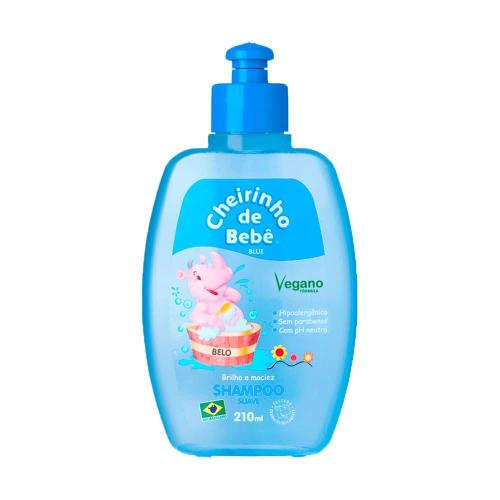 

Cheirinho de Bebe BLUE SHAMPOO SUAVE 210ml Cheirinho Baby Shampoo