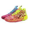 Guochao shock absorption rebound mandarin duck actual combat basketball shoes men's and women's mesh breathable thick-soled non-slip couple casual sp