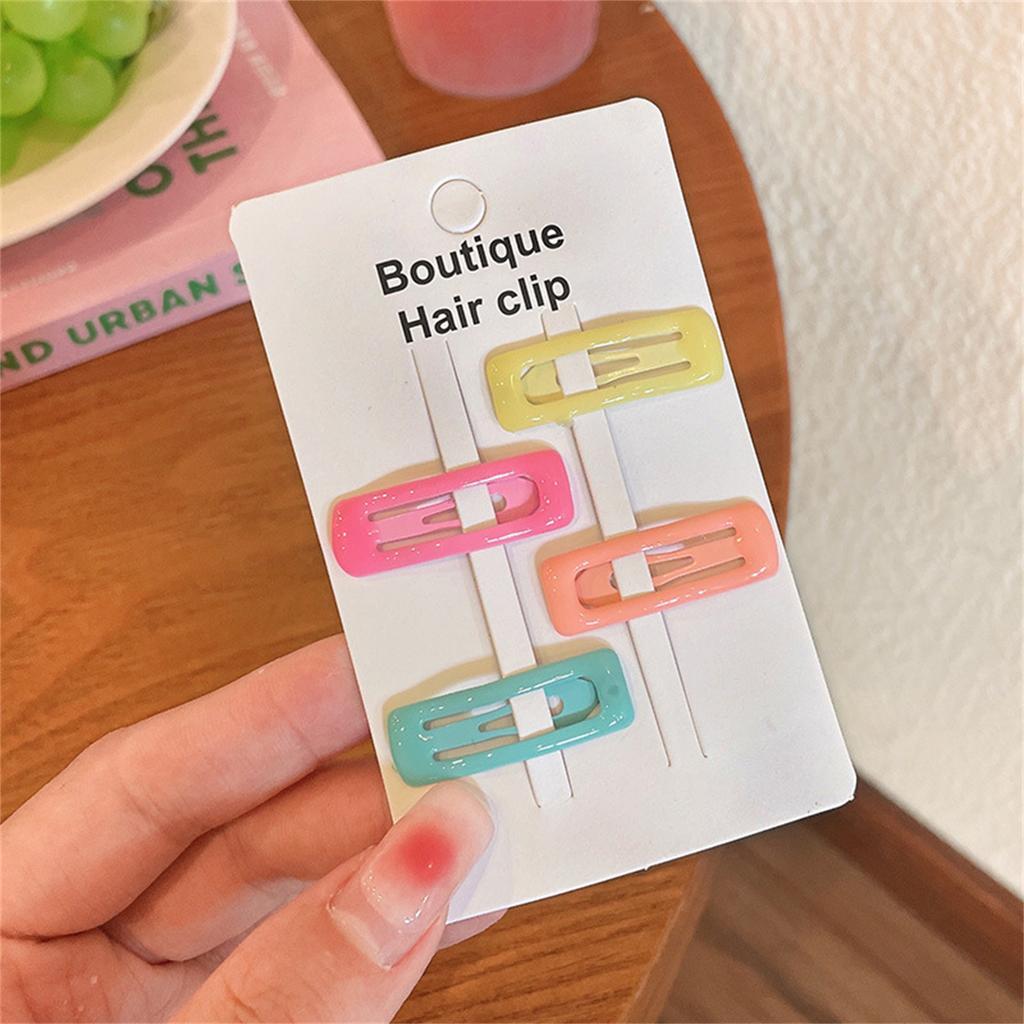 Hjertehårspenner Søt klikkspenne for jente Hjertehårspenne For barn Hjertehårnål Panneluggklemme Hårnål Bb-hårspenne