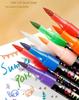 Dual-Color Double-Ended Acrylic Flash Marker Pen for Handwriting