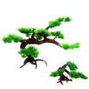 Artificial Pine Realistic Dismountable Plastic Miniature Simulation Bonsai for Fish Tank