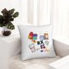 Pharmacy Pattern Pills RX Square Pillowcase Cushion Cover Pillow Case Throw Pillow Cover for Home Bedroom Car