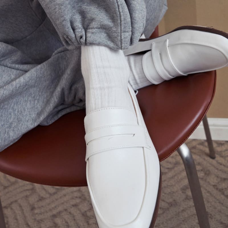 LOEIL Daily Goalie Socks - White