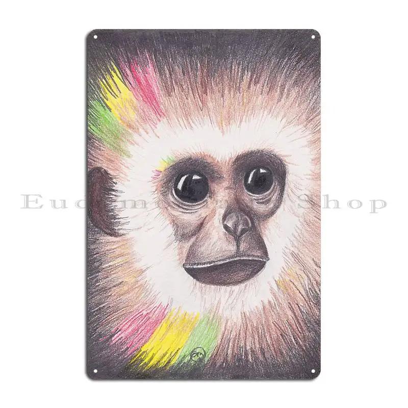 Island Monkey Erinwilson Metal Signs Painting Wall Cave Print Club Bar Rusty Tin Sign Poster