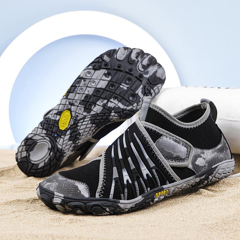 Men Barefoot Khaki Beach Shoes Women Water Sports Shoes Aqua Swim Shoes Couple Yoga Fitness Shoes Plus Size