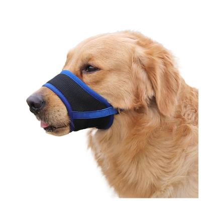 Soft Comfort Eco-Friendly Dog Muzzle with Mesh Material Anti-Biting Barking and Chewing Breathable