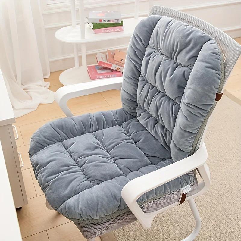 Luxury Style Thick Chair Pads with Back Support Cushion for Office Chairs Elegant Home Decor and Multifunctional RV Accessories