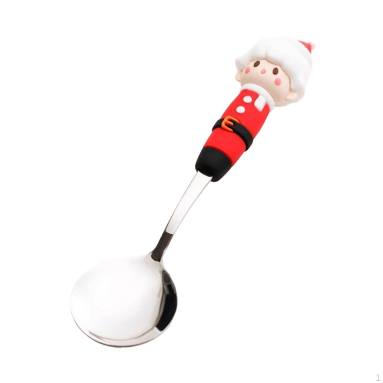 

Christmas Tableware Cutlery Dinner Supplies Eating Utensils Elegant Green Girl Fork