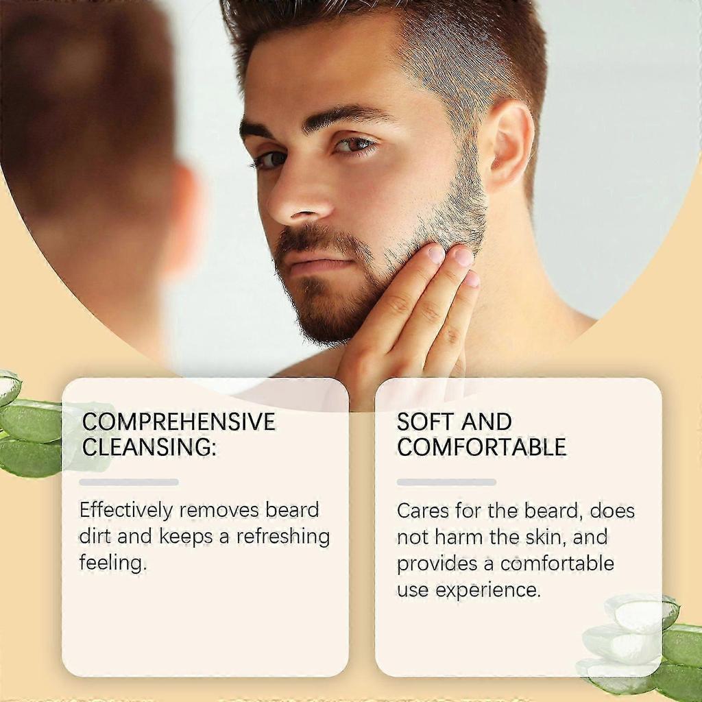 Men's Nourishing After Shave Shampoo with Aloe