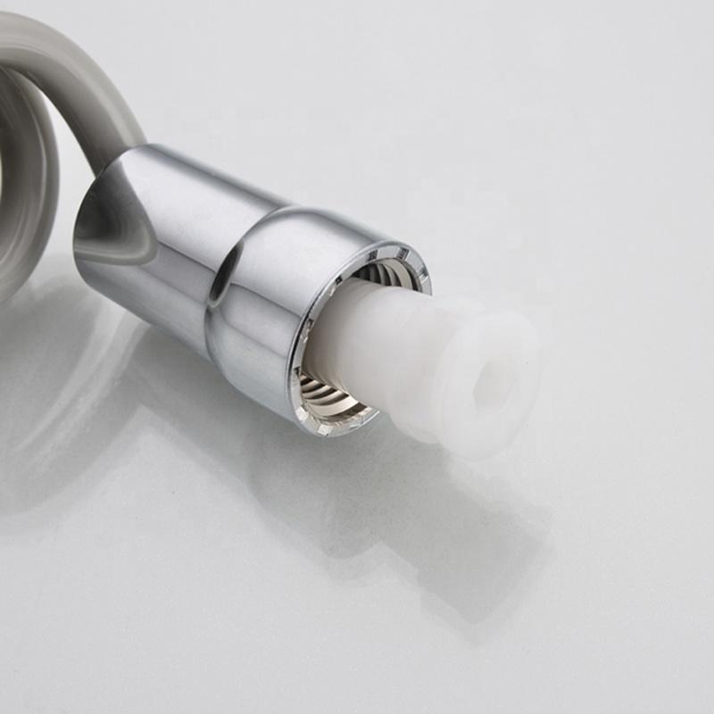 DCR-01 Pu Flexible High Pressure Stronger Flow Spring Shattaf Pipe Shower Plumbing Bidet Hose with Conical Nut