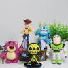 Popular New 5 Total Mobilization Woody Buzz Lightyear Monsters Stitch Strawberry Bear Desktop Handmade Cake Pendant Gifts