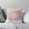 Creative Geometric Patterns Throw Pillow Cover With Short Plush Print Living Room Sofa Decoration Cushion Cover Pillow Covers