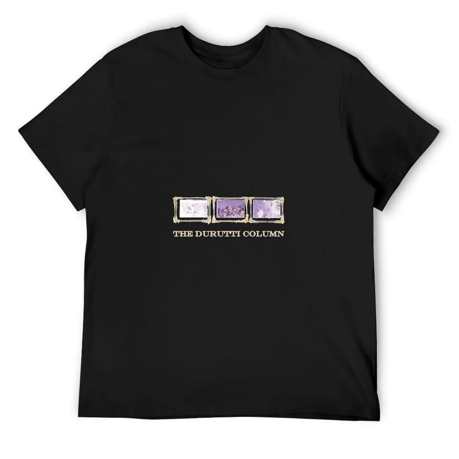 Durutti Column T-Shirt plus size clothes man t shirt Clothing custom t shirt tshirts for men S