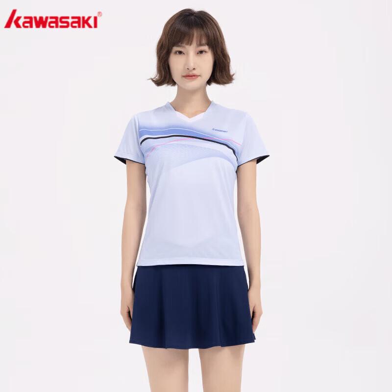Kawasaki Women s V-Neck Badminton T-Shirt
