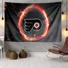 Philadelphia Flyers Printed Tapestry, Wall Hanging,Livingroom, Dormitory, Large Wall Decor, Fabric Decor Fan Birthday Gifts