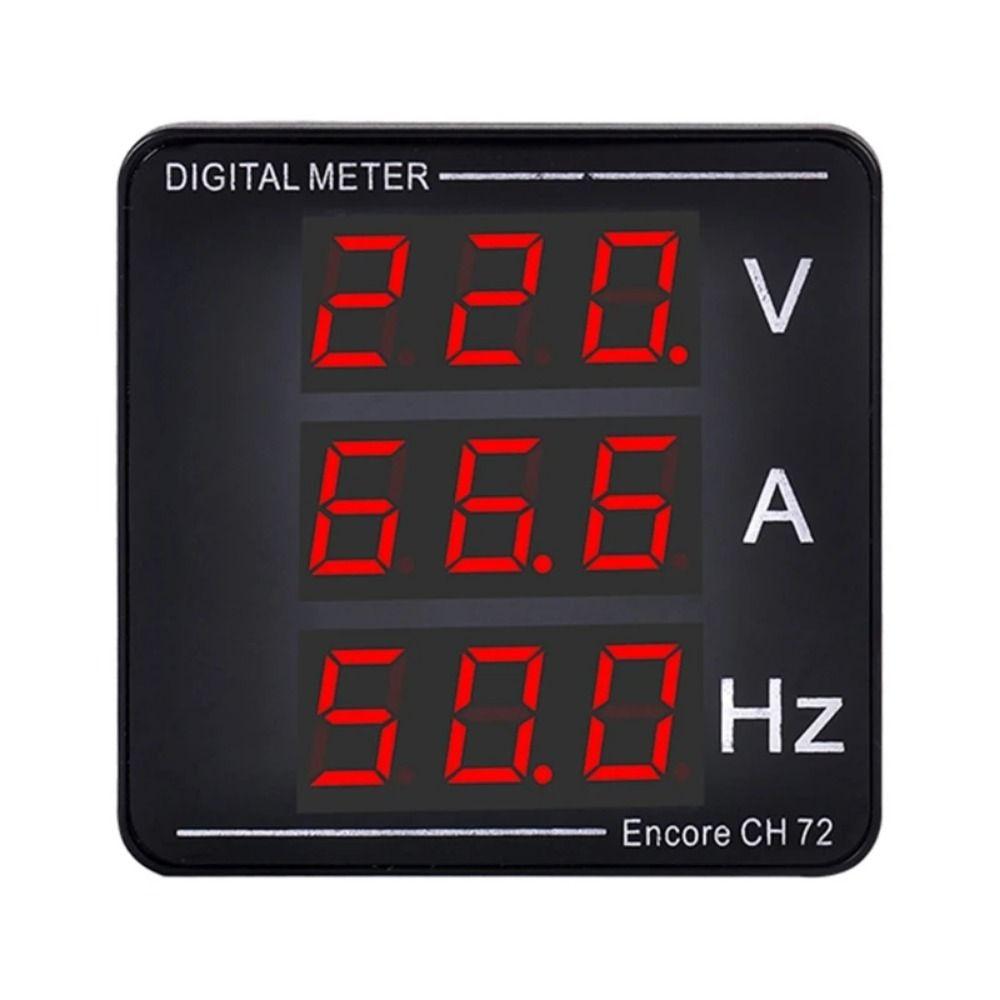 High Performances 3 in 1 Voltage Digital Meter LED Digital Display Combination Current Tester  Home