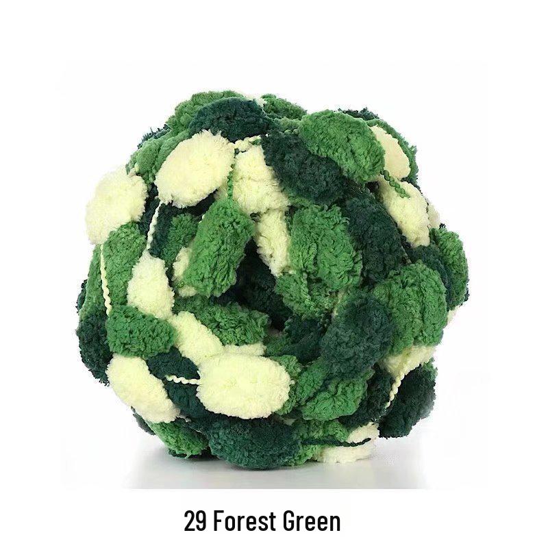 Dickes Woll-Perlgarn für handgestrickte Sofa- und Autositzkissen