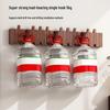 Solid Wood No-Drill Coat Hook & Wall Art for Entryway